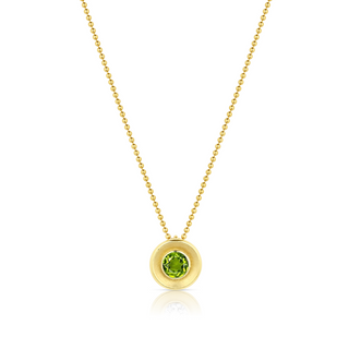 Peridot Birthstone Necklace